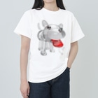 LONESOME TYPEのインビジブル犬🐕 Heavyweight T-Shirt