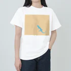 ホームタウンスター　Hometown Star のトッケイヤモリ（砂地）　Gekko gecko (sand) Heavyweight T-Shirt