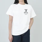 まるりんのモノクロの女の子2 ヘビーウェイトTシャツ
