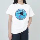 猫と釣り人のBASHOUKAJIKI_2R ヘビーウェイトTシャツ