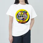 ハワイが大好きな女の子『HENOHENO MAPPY』のx waccha コラボデザイン１ ヘビーウェイトTシャツ