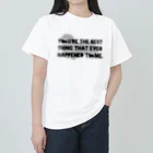 onehappinessのダックスフンド ヘビーウェイトTシャツ