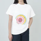 たっちからぁショップのなでなで太陽と月 Heavyweight T-Shirt