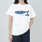 mincruのサメ図鑑_ジンベイザメ Heavyweight T-Shirt