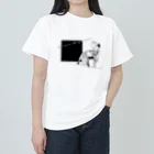 Cordelia　SUZURI分室のGERDA "Black square" ヘビーウェイトTシャツ
