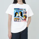 みなとまち層の南半球のペンギンたち Heavyweight T-Shirt