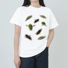 くいなの母のこがたのげんごろうたち ヘビーウェイトTシャツ