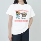 ハワイが大好きな女の子『HENOHENO MAPPY』のすべてのハワイを愛する人たちへ ヘビーウェイトTシャツ