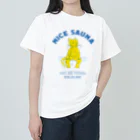 LONESOME TYPE ススのナイスサウナ（猫）UKR🇺🇦 ヘビーウェイトTシャツ