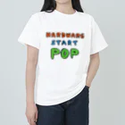 FabLab SENDAI - FLATのHARDWARE START POP ヘビーウェイトTシャツ