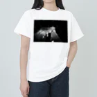 New boyのフェンスの先 ヘビーウェイトTシャツ