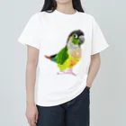 アキクサインコとウロコインコのウロコインコ ヘビーウェイトTシャツ