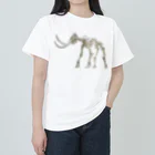 Rubbishのマンモスの骨 ヘビーウェイトTシャツ