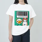 Katsf family samisamiのバーコードかくれんぼ ヘビーウェイトTシャツ