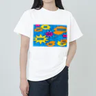 フォーヴァのコミックBLUE Heavyweight T-Shirt