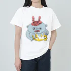 もだめおにのおみせのきょひるねこ ヘビーウェイトTシャツ