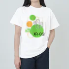 IQ02_sabotenのサボテンシリーズ Heavyweight T-Shirt