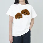 nuuko_artのいぬのとろさんとダイヤさん Heavyweight T-Shirt