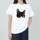 CONSOLER(コンソレ)のCONSOLER 猫 002 ヘビーウェイトTシャツ
