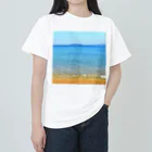 ArtWillの瀬戸内 晴天(渚) ヘビーウェイトTシャツ