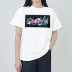 アトリエ チョークアートmili のアロハ文字チョークアート ヘビーウェイトTシャツ