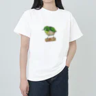 森図鑑の[森図鑑] メジロ ヘビーウェイトTシャツ