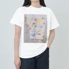 bugs club shopのsea life, fish and shells ヘビーウェイトTシャツ