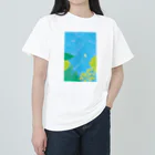 さかがわ成美の初夏の風を走る　 ヘビーウェイトTシャツ