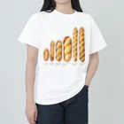 naomimoanのおみせのもう迷わないフランスパン ヘビーウェイトTシャツ