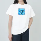 ❤Loveちゃんshop❤のハチドリさんブルー Heavyweight T-Shirt
