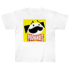 BEACSのPUGNANDES2022‗Yellow ヘビーウェイトTシャツ