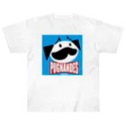 BEACSのPUGNANDES2022‗Blue ヘビーウェイトTシャツ