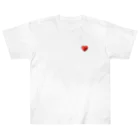 Asil AnomのSmall heart Logo ヘビーウェイトTシャツ