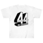 ミニ四駆ショップ４４の４４　３Ｄロゴ Heavyweight T-Shirt