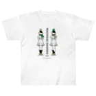 38　サンパチのまちがいさがしシリーズ#02「双子コーデ」カラーB Heavyweight T-Shirt