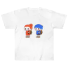 パンデばらんすのSHOPの旅する女の子＆男の子 Heavyweight T-Shirt