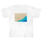 たまひろみShopの海辺のモッタさん Heavyweight T-Shirt