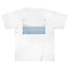 ニコボーイの門司港の海 Heavyweight T-Shirt