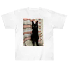 キキの黒猫ショップの黒ネコちゃん Heavyweight T-Shirt