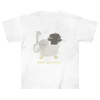 wanko_diaryのBath time dogs Heavyweight T-Shirt