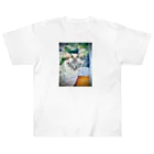 ピリカとカムイの保護猫のカムイ君 Heavyweight T-Shirt