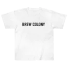 brew_colony　公式オンラインショップのBREW COLONY ロゴ　アイテム ヘビーウェイトTシャツ