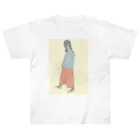 YU_SHOPのエモい女の子Tシャツ Heavyweight T-Shirt