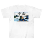 寿めでたや(ukiyoe)の葛飾北斎_冨嶽三十六景　信州諏訪湖 Heavyweight T-Shirt