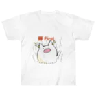 なぞネコの船の蝉First Heavyweight T-Shirt