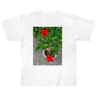 東綬のハイビスカスの花ペア Heavyweight T-Shirt