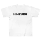 HI-IZURUのHI-IZURU（黒文字）ちょこっとKO-GO-SHI-Tシャツ ヘビーウェイトTシャツ