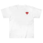 aloha motif designのheart icon ヘビーウェイトTシャツ