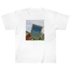 キャンバスアート_ショップの青空と蒼空と Heavyweight T-Shirt