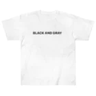 BLACK AND GRAYのBLACK AND GRAY Heavyweight T-Shirt